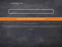 Tablet Screenshot of createapk.com